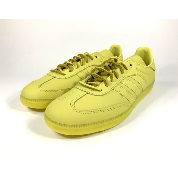 adidas Pharrell Williams X Samba Human Race Leather Yellow IE7292 Men\'s 11.5 main image 10